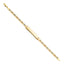 14K Gold 3C Valentino DC ID Bracelet - 8" AB227-Joyeria Oro Fino 14K