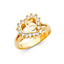 14KY CZ 15YEARS RING - RG1895