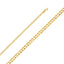 14K Cuban Concave 2.7mm Regular Chain CH111-Joyeria Oro Fino 14K