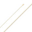 14K Two Tone Gold Solid 1.5mm Flat Mariner White Pave Chain CH270-Joyeria Oro Fino 14K