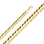 14K Cuban Concave 12.2mm Regular Chain CH311-Joyeria Oro Fino 14K