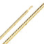 14K Cuban Concave 9.8mm Regular Chain CH312-Joyeria Oro Fino 14K