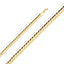 14K Cuban Concave 8.2mm Regular Chain CH313-Joyeria Oro Fino 14K