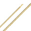 14K Cuban Concave 6.9mm Regular Chain CH314-Joyeria Oro Fino 14K