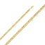 14K Cuban Concave 5.9mm Regular Chain CH315-Joyeria Oro Fino 14K