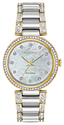 CITIZEN WATCH Eco-Drive Silhouette Crystal EM0844-58D-Joyeria Oro Fino 14K