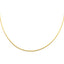 14K 17" Braided Omega Neck Chain 1mm NK13-Joyeria Oro Fino 14K