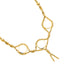 14KY Gold 2.5 Pesos (3 piece) Bola Necklace - 17" NK156-Joyeria Oro Fino 14K