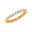 14k Yellow Gold 2.5mm Eternity Wedding Band RS15-Joyeria Oro Fino 14K